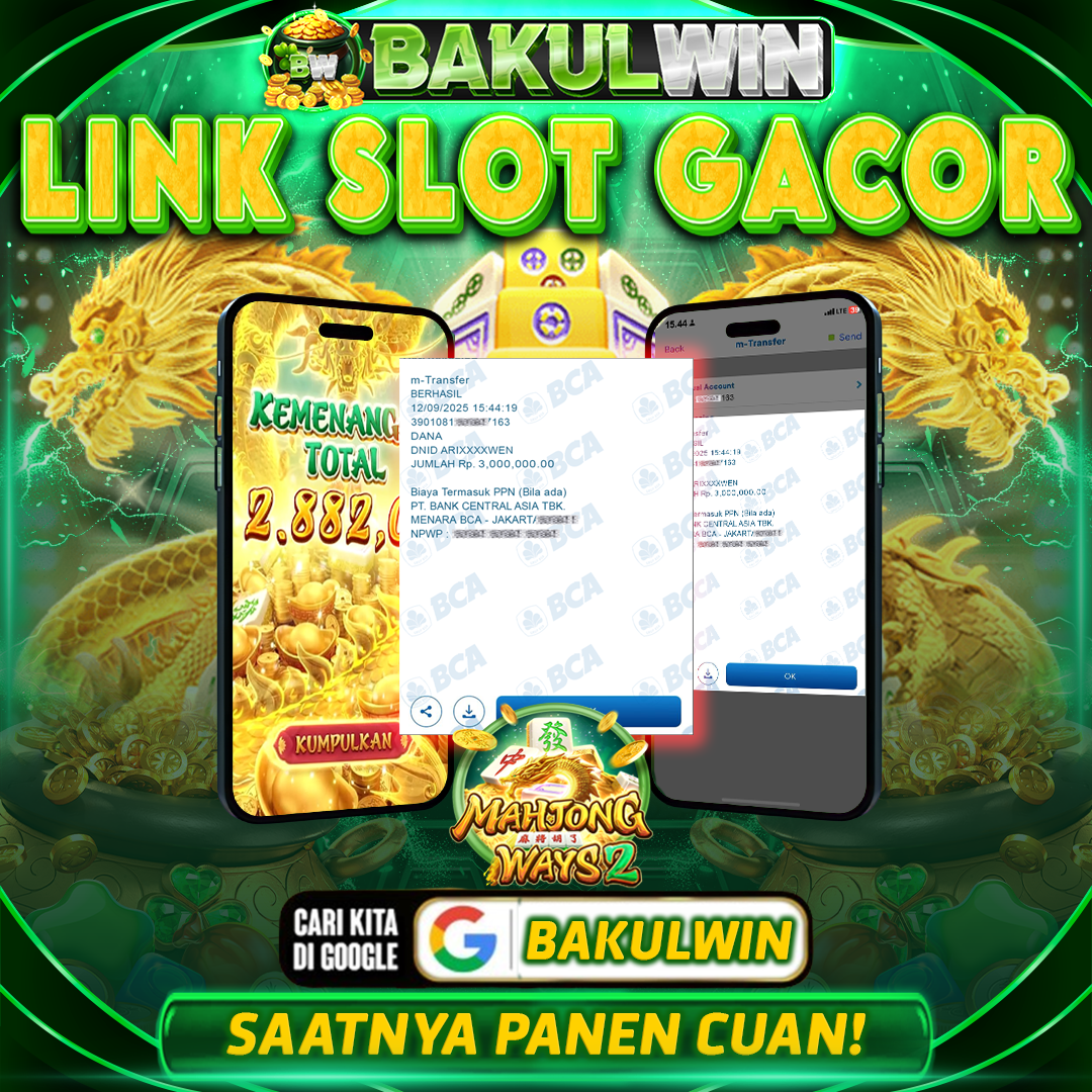 BAKULWIN : Situs Pertama Yang Membuat Bakulwin Menjadi The Best Slot Online